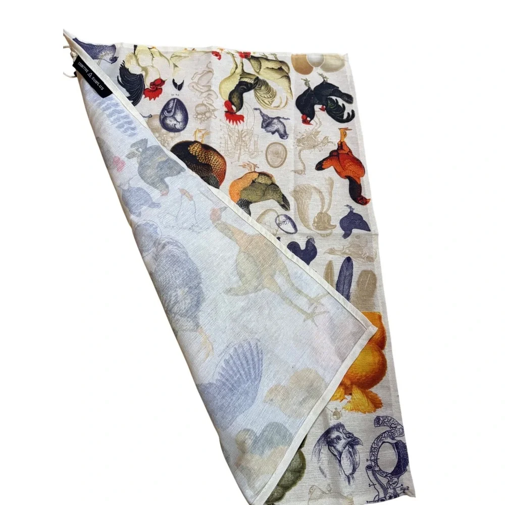 Cognitive Surplus 100% Cotton Tea‎ Towel Rooster Chicken Farmhouse Kitchen Decor